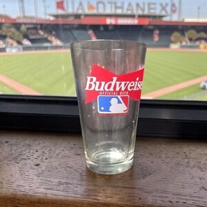 Kansas City Royals Beer Tumbler, Budweiser MLB Official Pilsner Glass, Drinkware
